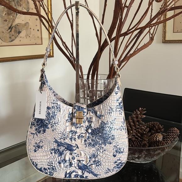 Brahmin Handbags - Brahmin Fallon shoulder bag Songbird Melbourne leather NWT